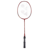 Yonex NANORAY 72 LIGHT Badminton Racquet, 5U G4, Colour - Dark Red, Grip Size - 4 1/4 Inches, Material - Graphite